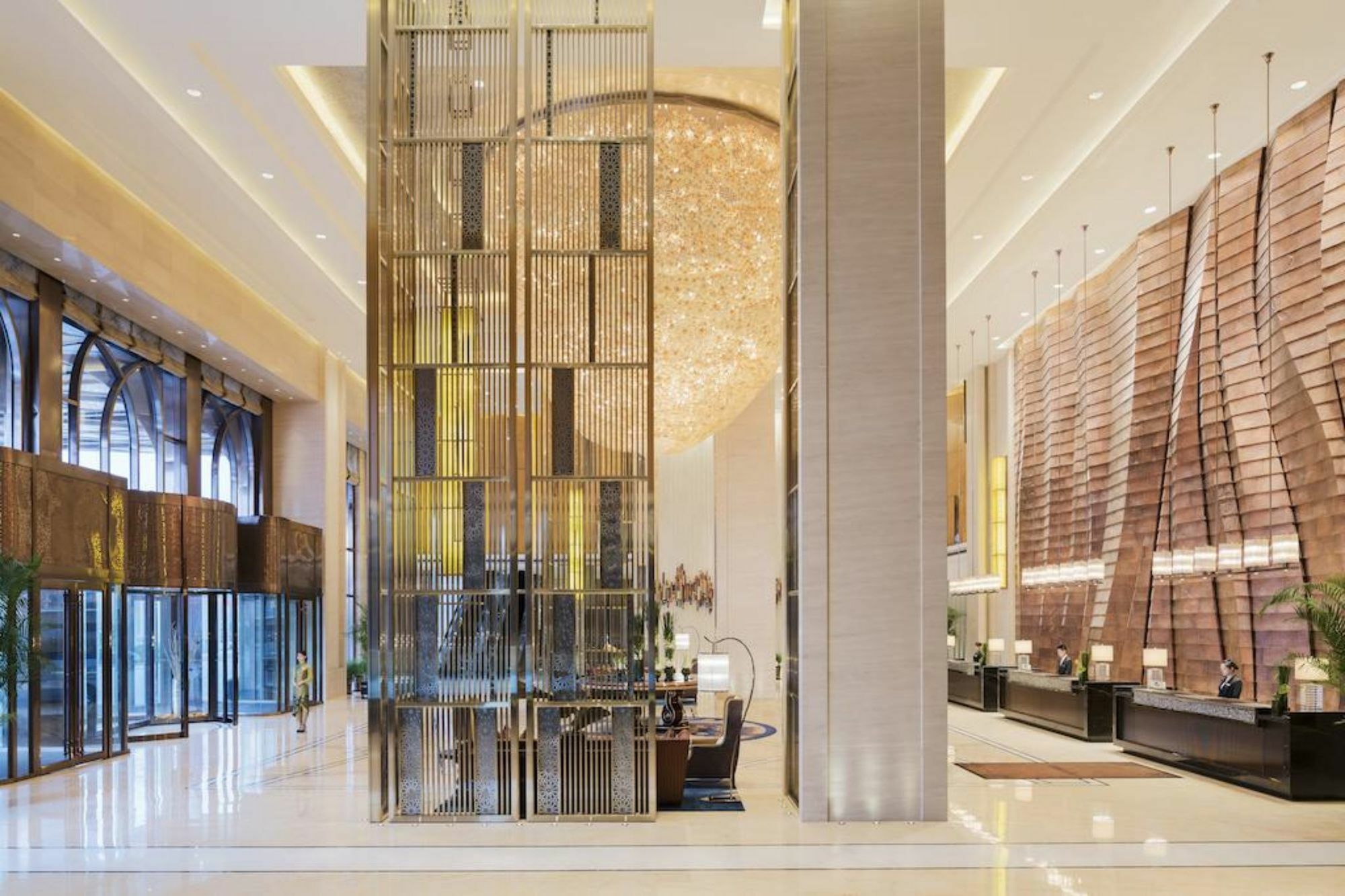 Hotel Wanda Realm Yinchuan Exterior foto