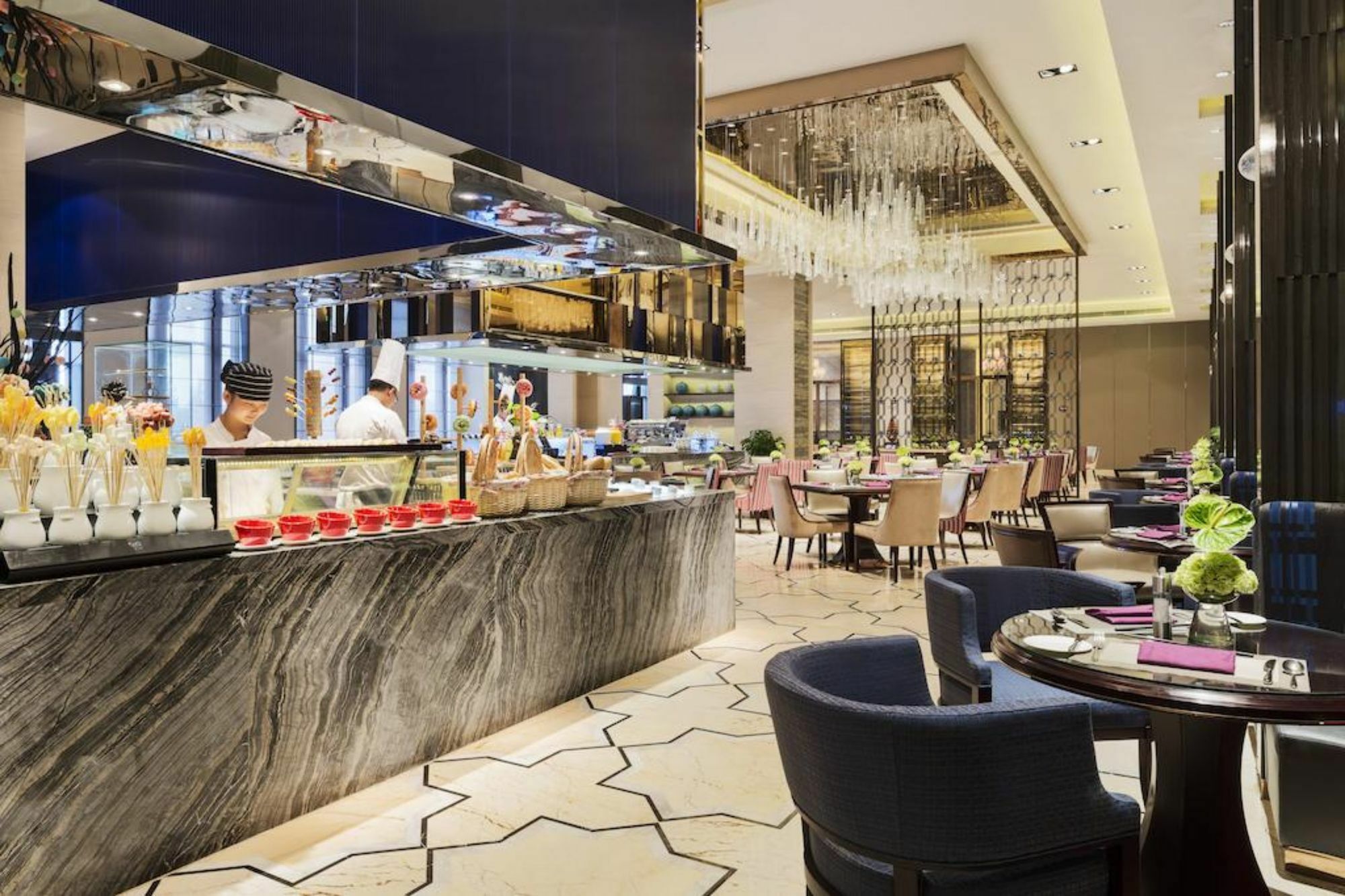 Hotel Wanda Realm Yinchuan Exterior foto